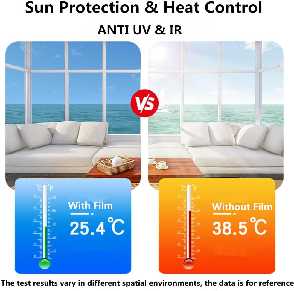 SolarShield Dual Reflective - High Heat rejection Silver Films - Solar + Privacy film