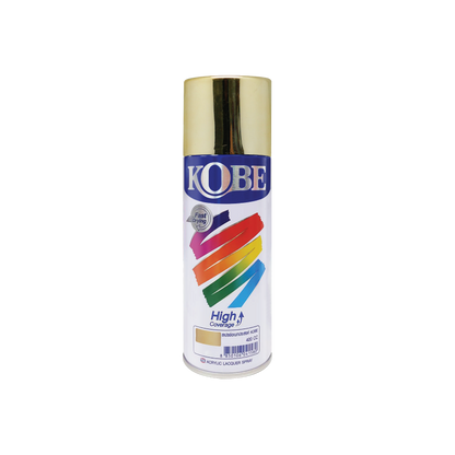 Kobe Spray Paints , Gold Color range,  400ml premium grade aerosol spray, All purpose paint