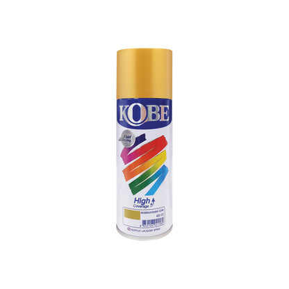 Kobe Spray Paints , Gold Color range,  400ml premium grade aerosol spray, All purpose paint