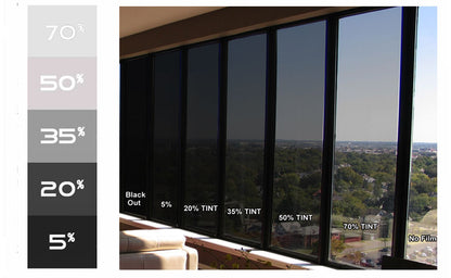 SolarShield Dual Reflective - High Heat rejection Silver Films - Solar + Privacy film